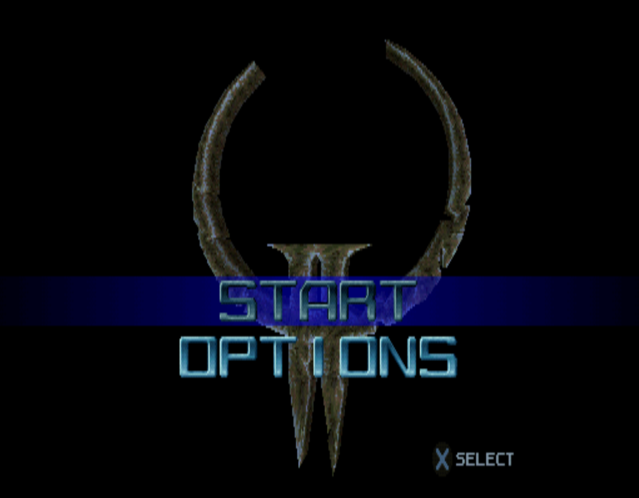 Quake II Title Screen
